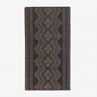 Alfombra De Exterior Rectangular En Polipropileno Ariane Gris Topo & 80 X 150 Cm - Sklum