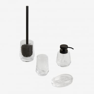 Set De Baño Dailany Transparente - Sklum