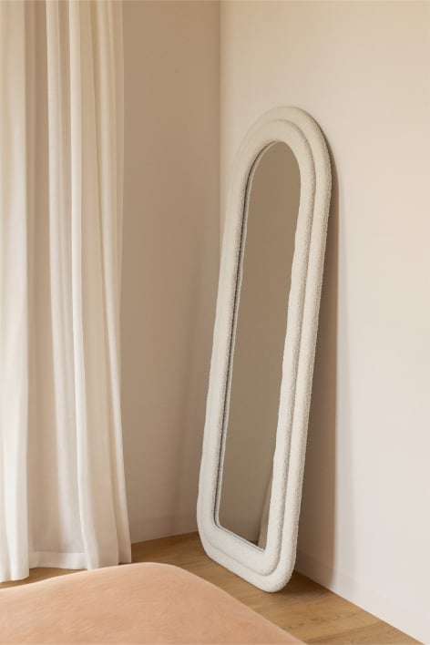 Espejo de pared 60x160 cm en borreguito Ilai