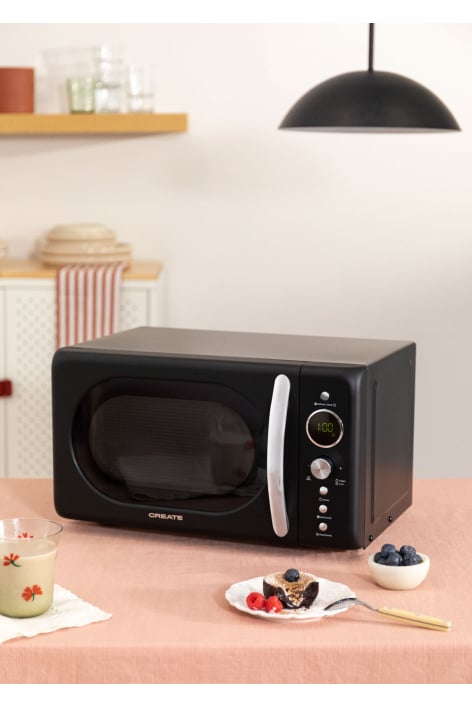 CREATE - MICROWAVE RETRO - Microondas grill digital 900W