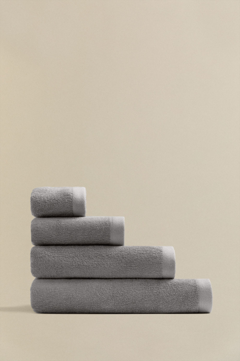 Toalla en algodón Nerolit - Gris Visón