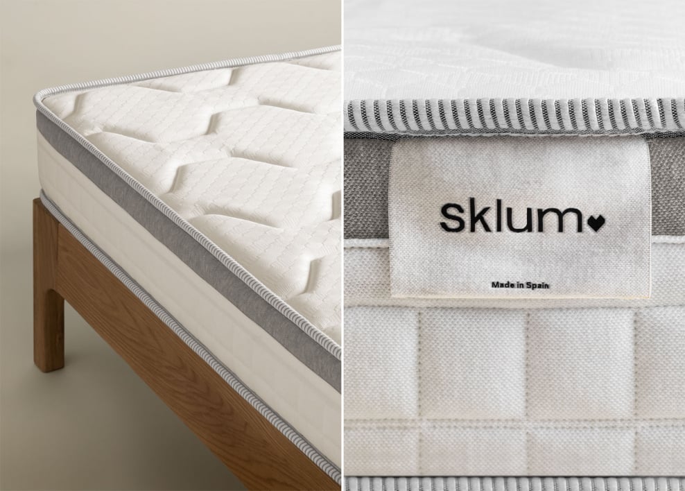 Colchón viscoelástico 135x190 cm Janice        