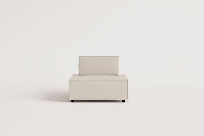 Sillón para sofá modular en tela Vermont