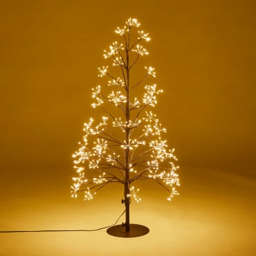 Árbol De Navidad Led En Hierro Dorvin Blanco Cálido 3000k & ↑90 Cm - Sklum