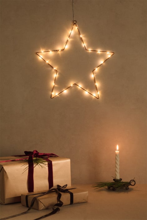 Figura decorativa con luces LED Gefom