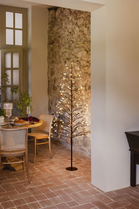 Árbol de Navidad LED en hierro Dorvin