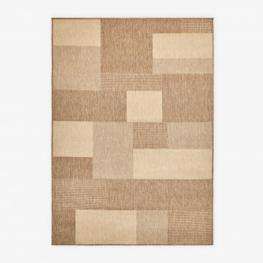 Alfombra De Exterior Rectangular En Polipropileno Bridget Colores Naturales & 230 X 160 Cm - Sklum
