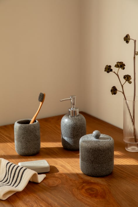 Set de baño Beltine - Gris Antracita