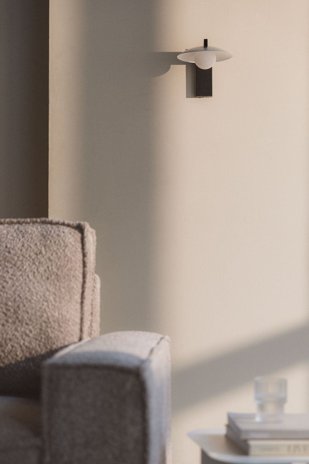 Lámpara de Pared LED Kolbeiny Design de Hierro Negro