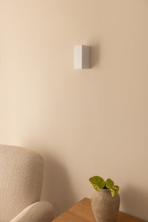 Aplique de pared en aluminio con 2 puntos de luz Dolton