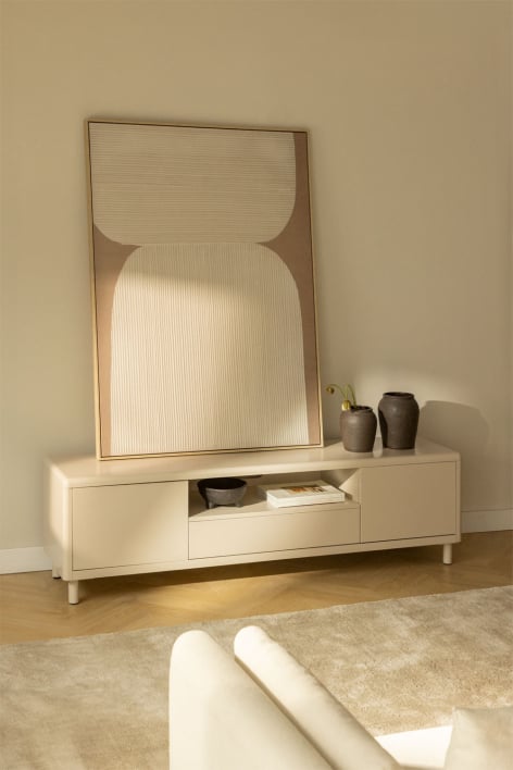 Mueble TV en acero Michigan