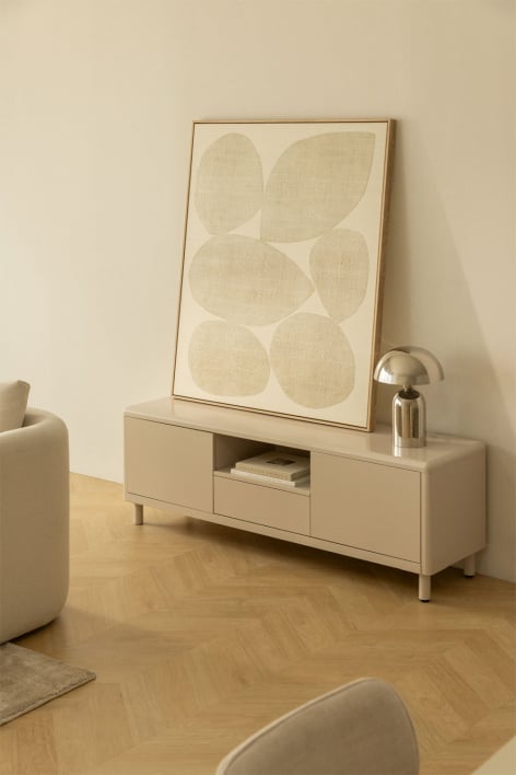 Mueble TV en acero Michigan