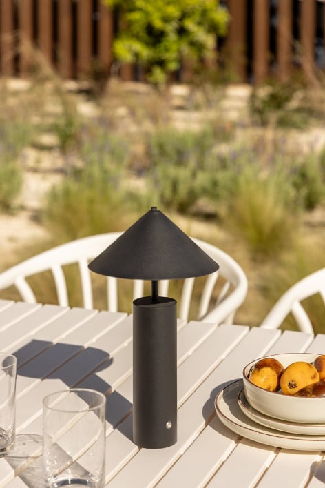 Lámpara de mesa LED inalámbrica para exterior Mayra