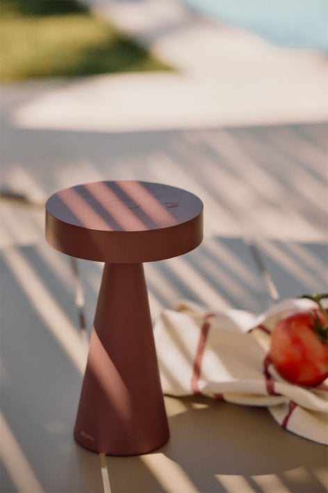 Lámpara de mesa LED inalámbrica para exterior Catinca
