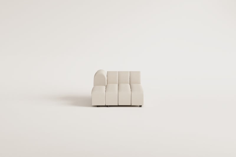 Módulo chaise longue izquierdo para sofá modular Eliot