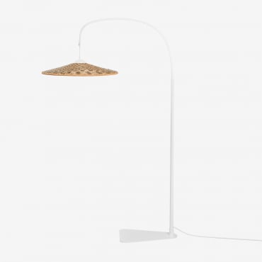 Lámpara De Pie Para Exterior Sopant Blanco & B - Sklum