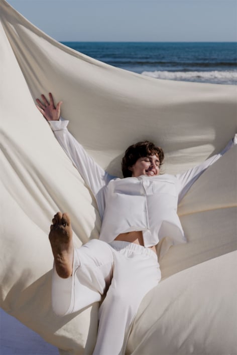 Funda nórdica en lino de 160 g/m² Sorana