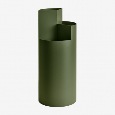 Paragüero En Acero Giovanni Verde Oliva Intenso - Sklum