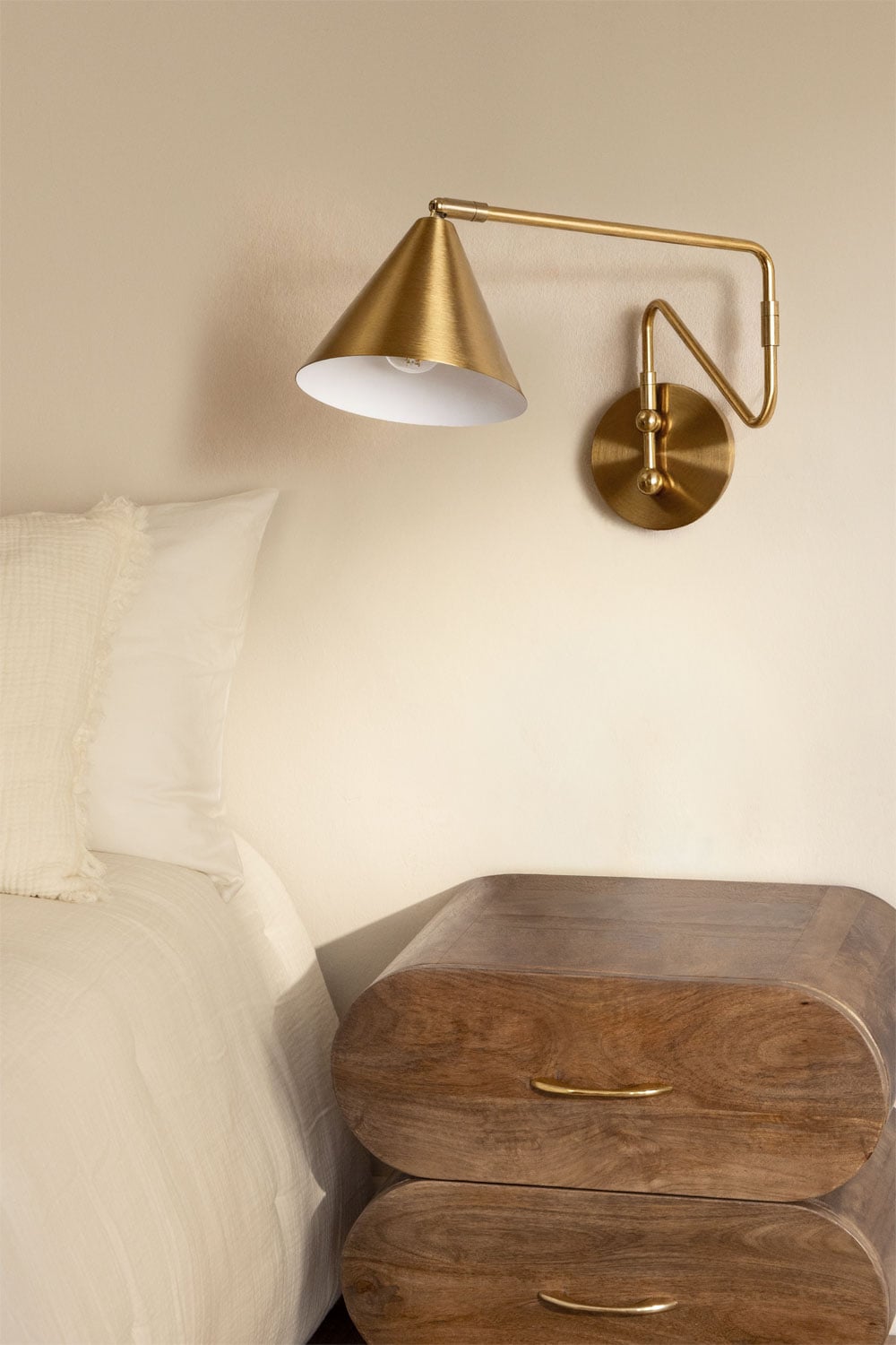 mesita noche madera diseño, mesita noche madera minimalista