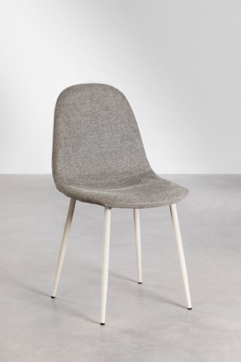 Pack de 2 sillas de comedor Glamm - Beige Crema