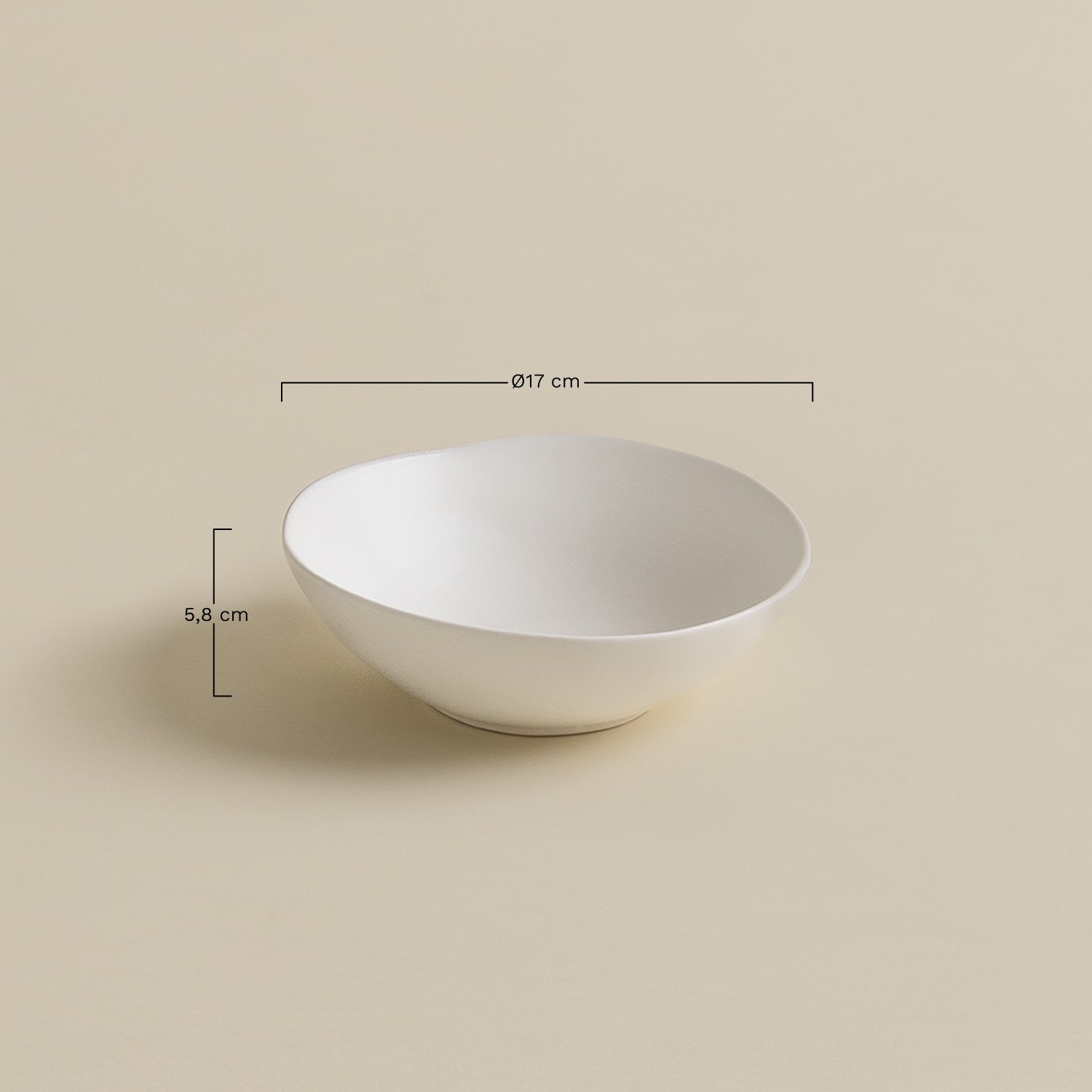 Pack de 2 bowls en gres Belvere        , medidas
