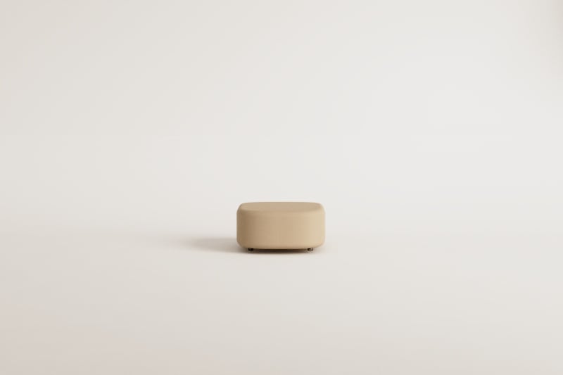 Asiento central 95x115 cm para sofá modular tapizado Giorgia