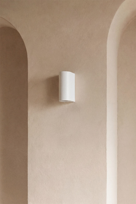 Aplique de pared con 2 puntos de luz Xilven - Blanco