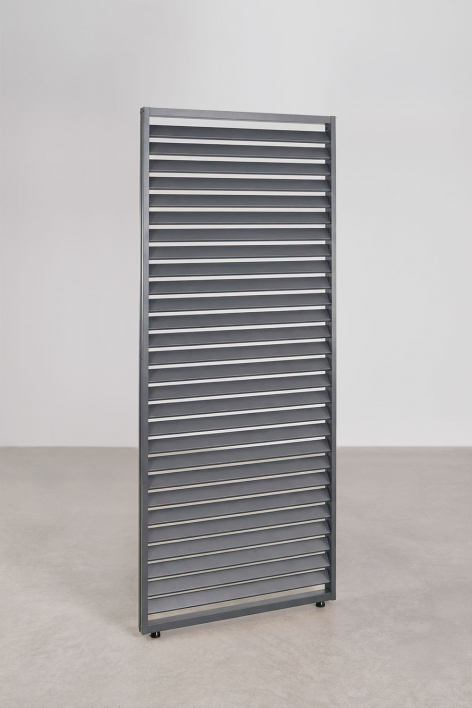 Pack de 2 paneles laterales para pérgola bioclimática de lamas en aluminio Druvia