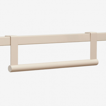 Soporte De Paños Para Cocina Modular De Exterior En Acero Rivana Beige Tapioca & ↔︎ 30 Cm - Sklum