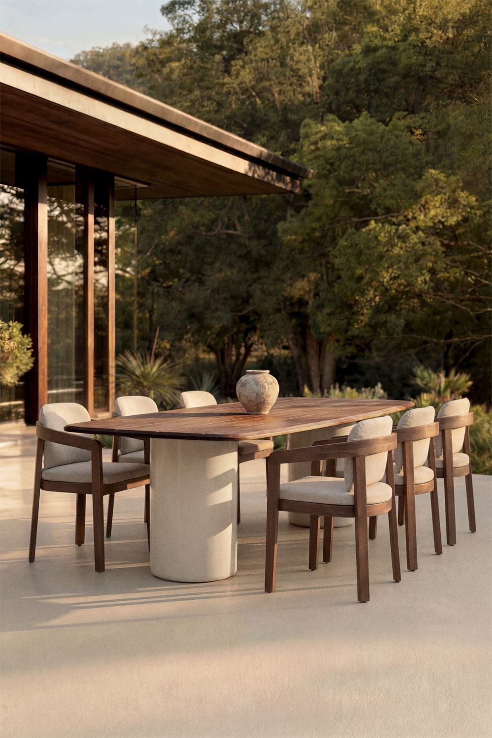 mesa comedor madera rectangular, mesa comedor diseño moderno