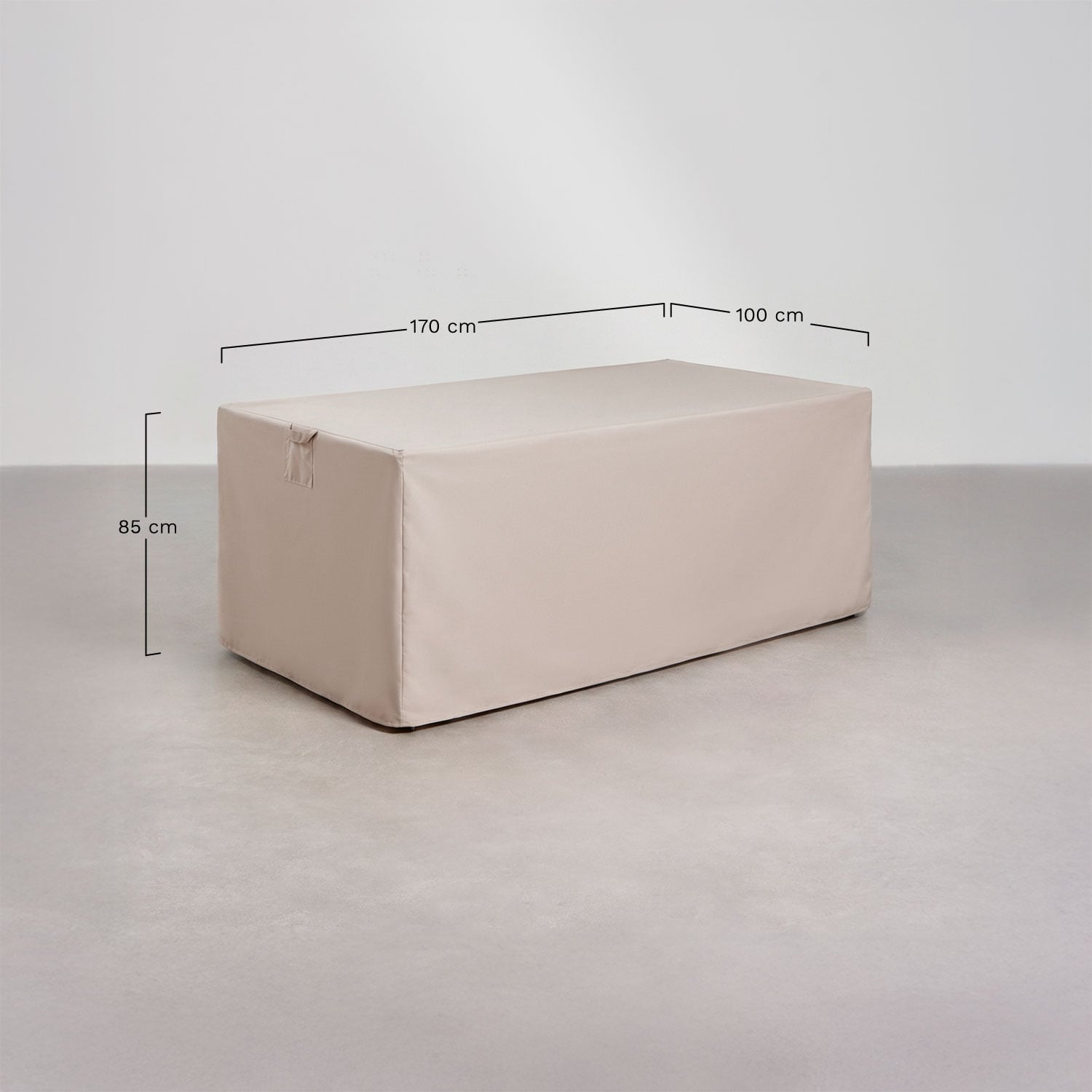 Funda protectora para mesa de jardín rectangular Otley , medidas