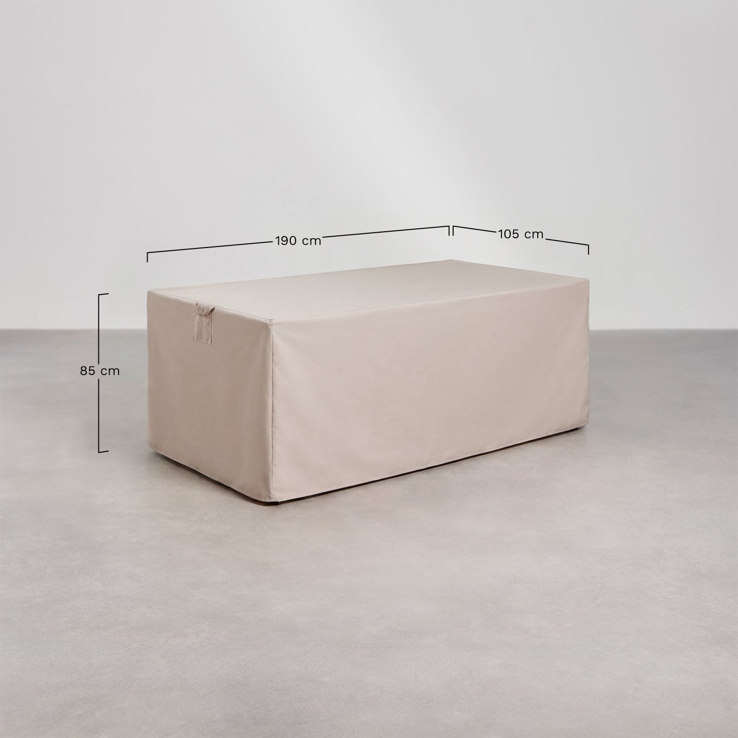 Funda protectora para mesa de jardín rectangular Otley , medidas