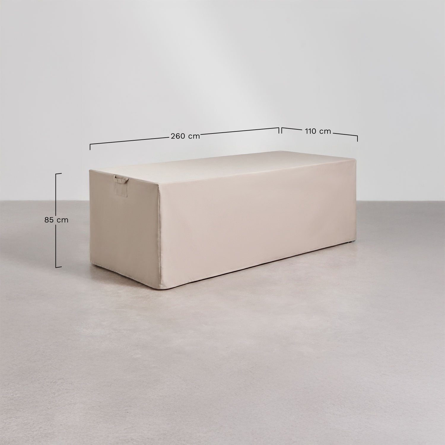 Funda protectora para mesa de jardín rectangular Otley , medidas