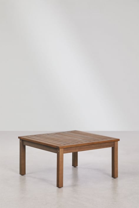Mesa de centro cuadrada 65x65 cm en madera de acacia Branson