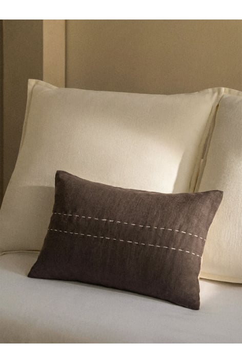 Cojín rectangular 30x40 cm en lino Nimia
