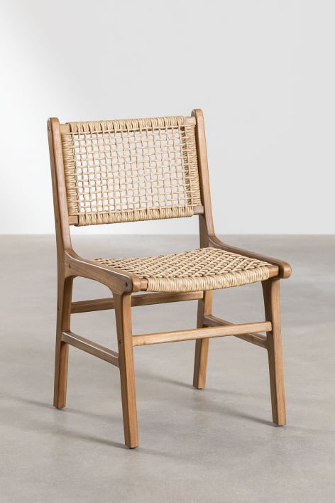 Silla de comedor en madera de teca Malmo