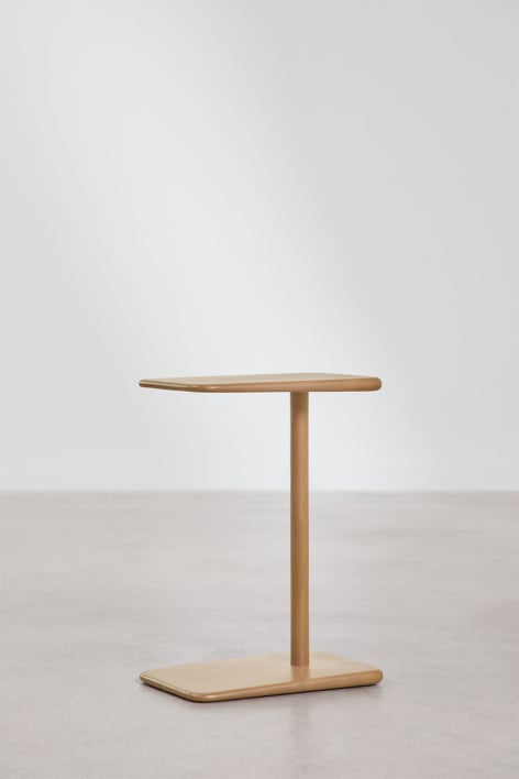 Mesa auxiliar rectangular 40x25 cm en madera Tinsley - Madera Mango