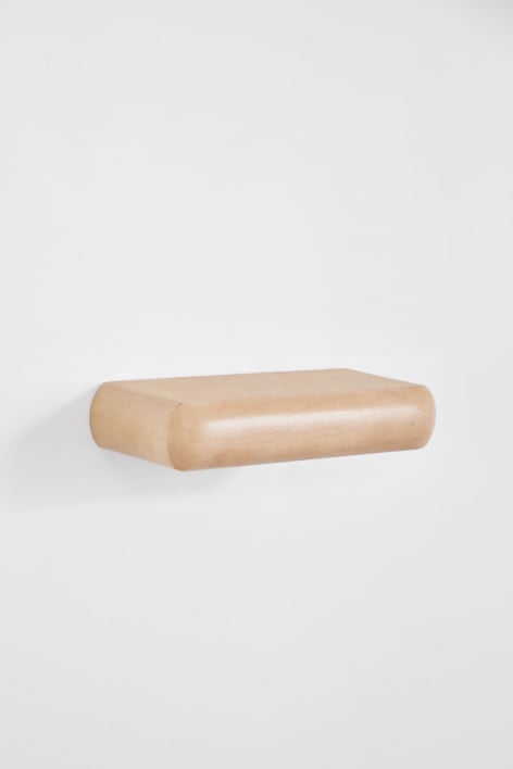 Consola recibidor de pared en madera Carmen - Madera Mango