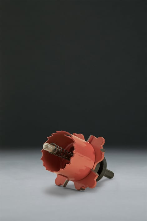 Sierra de corona para downlight empotrable sin marco trimless en acero Glendive