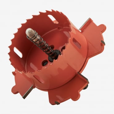 Sierra De Corona Para Downlight Empotrable Sin Marco Trimless En Acero Glendive Ø11 Cm - Sklum