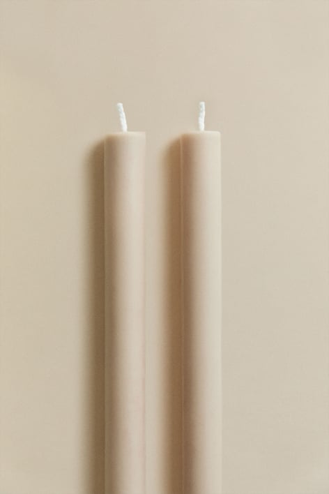 Pack de 2 velas decorativas Soraia