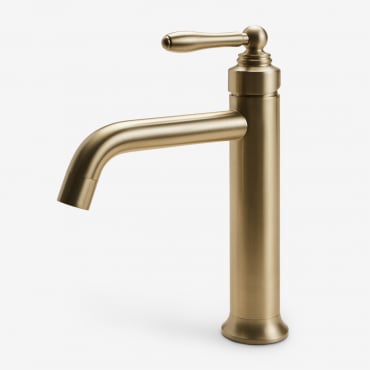 Grifo De Lavabo En Latón Alejandra ↑20 Cm - Sklum