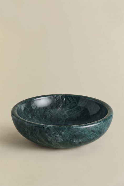 Lavabo redondo Ø40 cm en piedra natural Eskel