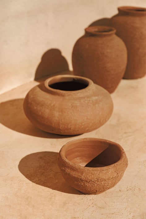 Cuenco decorativo en terracota Agnon