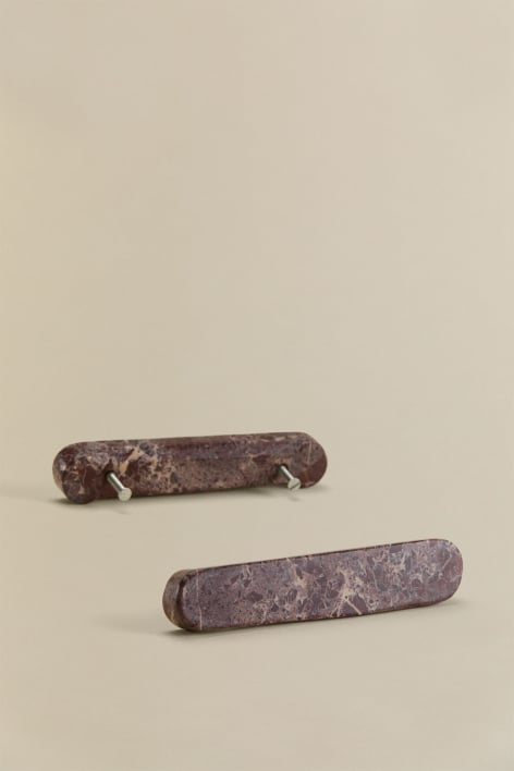 Pack de 2 tiradores en piedra natural Casbina