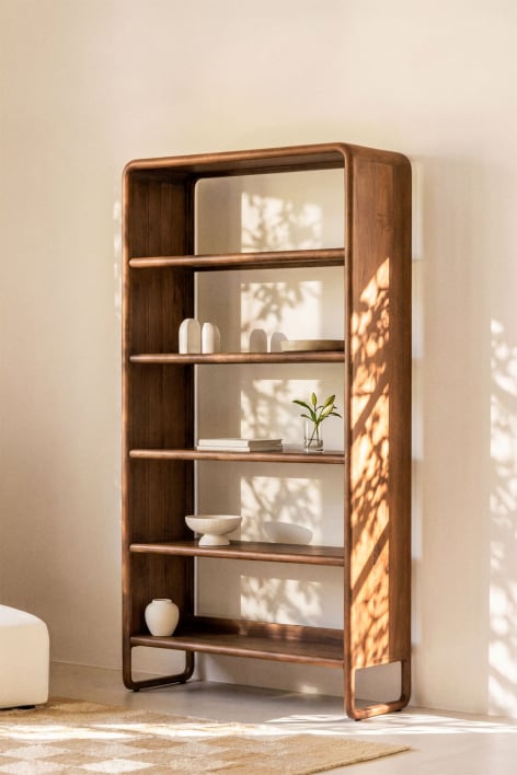 Estantería ↑190 cm en madera de mango Maupaul
