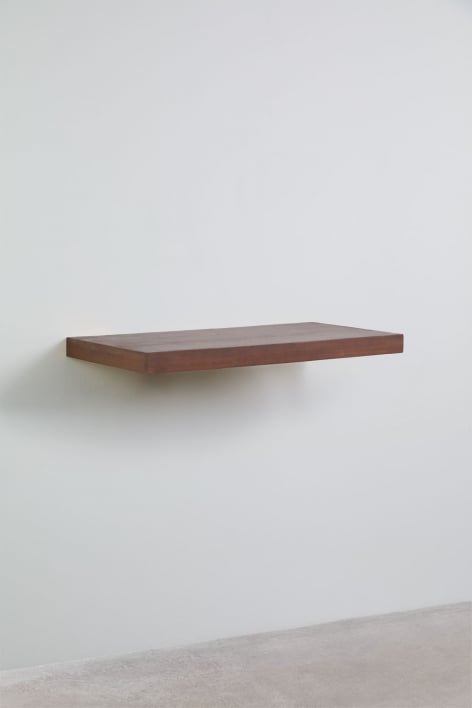 Conjunto de mueble de baño suspendido en madera de teca Venetian