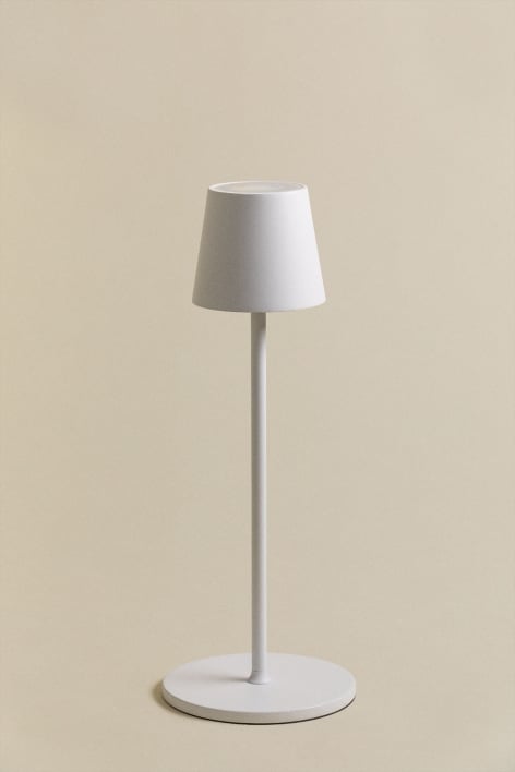 Lámpara de mesa LED inalámbrica Isona - Blanco