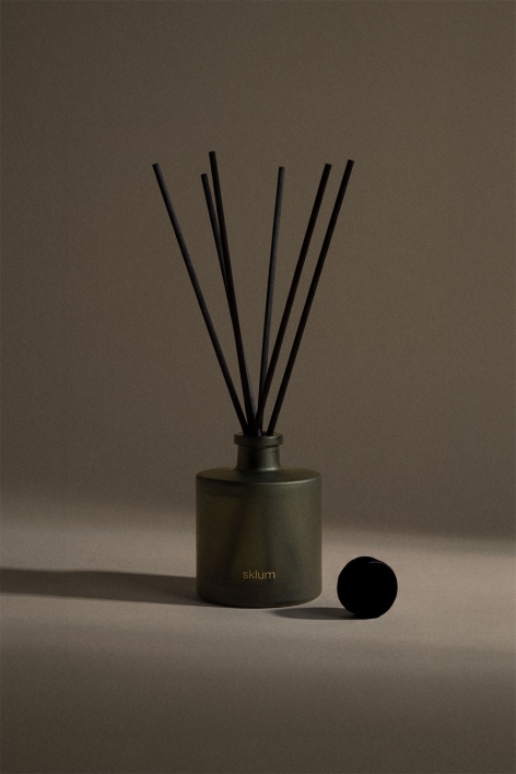 Ambientador mikado 100 ml en vidrio Wild Basil