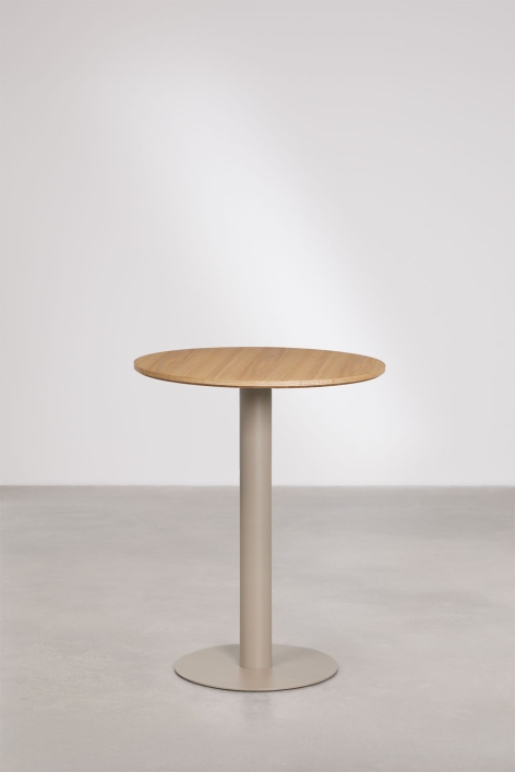 Mesa de bar redonda en MDF Xiren